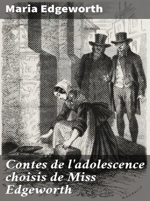 cover image of Contes de l'adolescence choisis de Miss Edgeworth